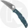 Spyderco Knives Spyderco Endura 4 Lightweight K390 Wharncliffe - C10FPWK390 - K390 Wharncliffe - Blue FRN - Lock Back
