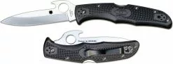 Spyderco Knives: Spyderco Endura 4 Wave Knife, SP-C10PGYW -Benchmade Knives Shop SP C10PGYW
