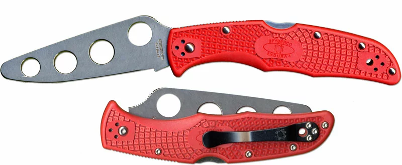 Spyderco Knives: Spyderco Endura 4 Trainer Knife, SP-C10TR 4 Spyderco Knives: Spyderco Endura 4 Trainer Knife, SP-C10TR - Image 4