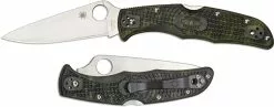 Spyderco Knives Spyderco Endura 4 Zome Green FRN, C10ZFPGR -Benchmade Knives Shop SP C10ZFPGR