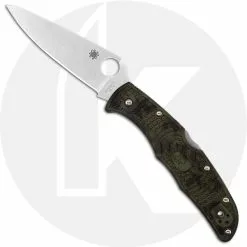 Spyderco Knives Spyderco Endura 4 Zome Green FRN, C10ZFPGR