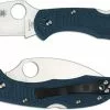 Spyderco Knives Spyderco Delica 4 Lightweight K390 Wharncliffe - C11FPWK390 - K390 Wharncliffe - Blue FRN - Lock Back