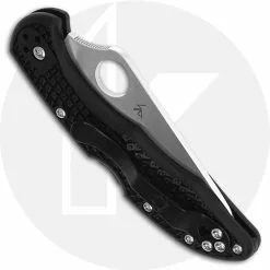 Spyderco Knives Spyderco Delica 4 Knife, SP-C11PBK -Benchmade Knives Shop SP C11PBK CLOSED BACK