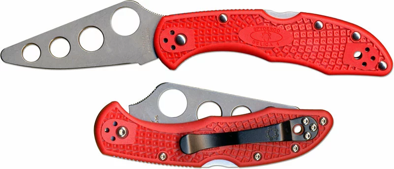 Spyderco Knives: Spyderco Delica 4 Trainer Knife, SP-C11TR 1 Spyderco Knives: Spyderco Delica 4 Trainer Knife, SP-C11TR