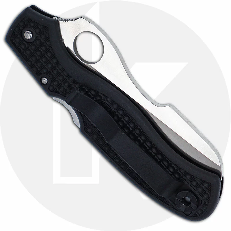Spyderco Knives Spyderco Rescue C14SBK - Serrated - Black FRN - Discontinued Item - Serial Number - BNIB - 2002 2 Spyderco Knives Spyderco Rescue C14SBK - Serrated - Black FRN - Discontinued Item - Serial Number - BNIB - 2002 - Image 2