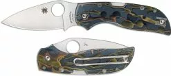 Spyderco Knives Spyderco C152RNP Chaparral Raffir Noble Knife, 2.80 Inch CTS XHP Blade, Raffir Noble Handle -Benchmade Knives Shop SP C152RNP