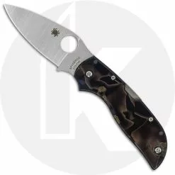 Spyderco Knives Spyderco C152RNP Chaparral Raffir Noble Knife, 2.80 Inch CTS XHP Blade, Raffir Noble Handle