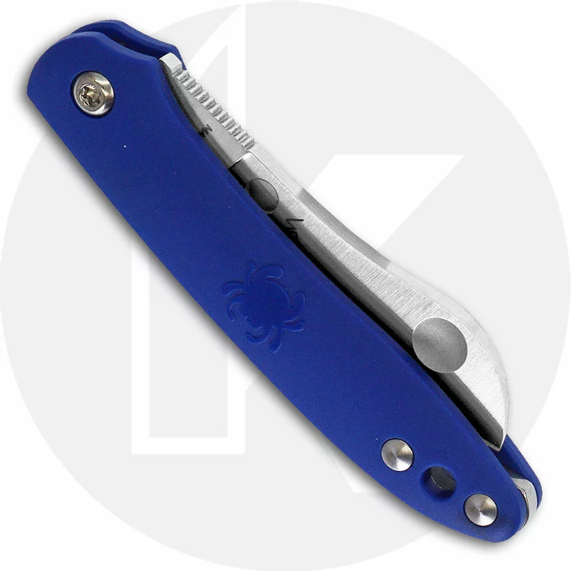 Spyderco Knives Spyderco Roadie Knife, Blue FRN, SP-C189PBL 3 Spyderco Knives Spyderco Roadie Knife, Blue FRN, SP-C189PBL - Image 3