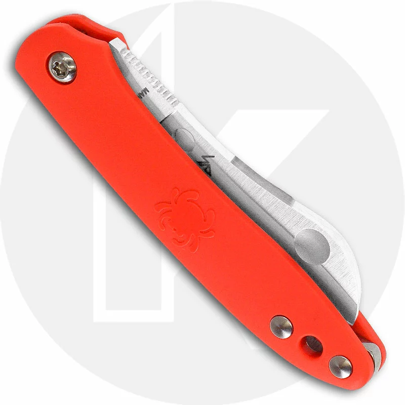 Spyderco Knives Spyderco Roadie Knife, Orange FRN, SP-C189POR 3 Spyderco Knives Spyderco Roadie Knife, Orange FRN, SP-C189POR - Image 3