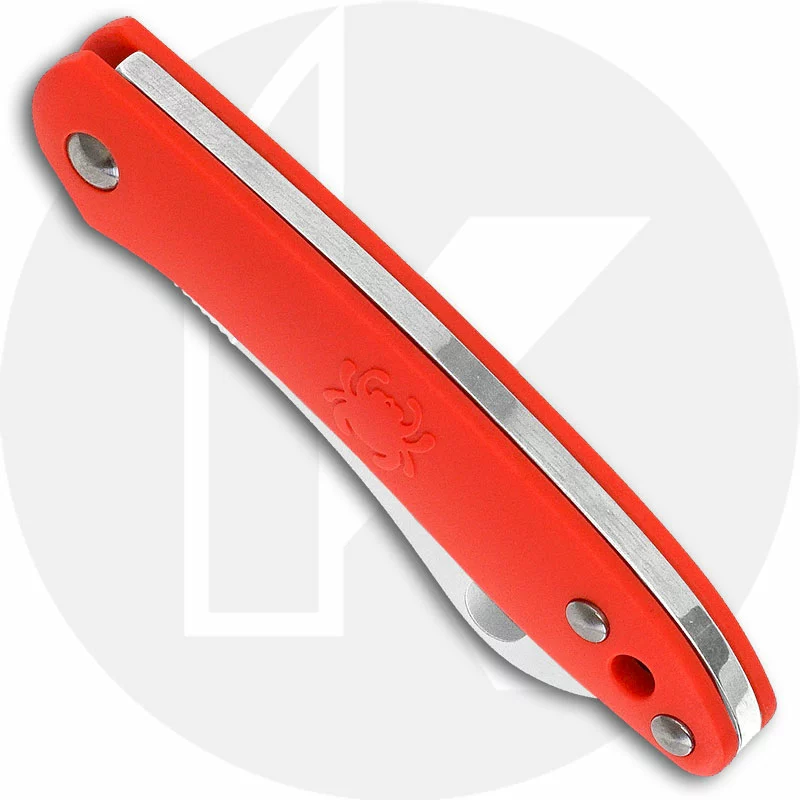 Spyderco Knives Spyderco Roadie Knife, Orange FRN, SP-C189POR 2 Spyderco Knives Spyderco Roadie Knife, Orange FRN, SP-C189POR - Image 2