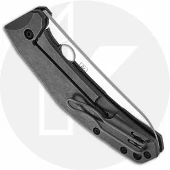 Spyderco Knives Spyderco C211TIP SpydieChef Knife, 3.32 Inch LC200N Ball Bearing Steel Blade, Titanium Handle -Benchmade Knives Shop SP C211TIP CLOSED BACK 1