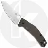Spyderco Knives Spyderco C211TIP SpydieChef Knife, 3.32 Inch LC200N Ball Bearing Steel Blade, Titanium Handle