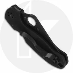 Spyderco Knives Spyderco C223GPBK Para 3 - Black CPM S45VN - Black G10 - Compression Lock - USA Made -Benchmade Knives Shop SP C223GPBK CLOSED BACK