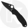 Spyderco Knives Spyderco C223GPBK Para 3 - Black CPM S45VN - Black G10 - Compression Lock - USA Made