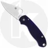 Spyderco Knives Spyderco C223GPDBL Para 3 S110V Compression Lock Satin Blade Blue G10 Folder USA Made