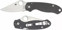 Spyderco Knives Spyderco C223GPDGY Para 3 Maxamet Gray G10 Compression Lock Folder USA Made -Benchmade Knives Shop SP C223GPDGY
