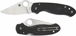 Spyderco Knives Spyderco C223PBK Para 3 Lightweight EDC Knife, Satin Blade, Black FRN Handle With Compression Lock USA Made 7 Spyderco Knives Spyderco C223PBK Para 3 Lightweight EDC Knife, Satin Blade, Black FRN Handle With Compression Lock USA Made -Benchmade Knives Shop SP C223PBK