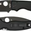Spyderco Knives Spyderco Shaman Knife C229GPBK Black Blade, Black G10 Compression Lock Folder USA Made