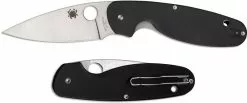 Spyderco Knives Spyderco C245GP Emphasis Knife - 3.61 Inch Drop Point - Black G10 - Liner Lock -Benchmade Knives Shop SP C245GP
