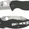Spyderco Knives Spyderco Canis Knife - C248CFP - Kelly McCann Folder - S30V Modified Wharncliffe - Carbon Fiber / G10 Laminate - Compression Lock