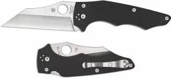 Spyderco Knives Spyderco YoJumbo Knife C253GP - Michael Janich - CPM S30V Wharncliffe - Black G10 - Compression Lock Folder - USA Made 7 Spyderco Knives Spyderco YoJumbo Knife C253GP - Michael Janich - CPM S30V Wharncliffe - Black G10 - Compression Lock Folder - USA Made -Benchmade Knives Shop SP C253GP