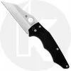 Spyderco Knives Spyderco YoJumbo Knife C253GP - Michael Janich - CPM S30V Wharncliffe - Black G10 - Compression Lock Folder - USA Made