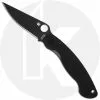 Spyderco Knives: Spyderco Black Military Knife, SP-C36GPBK