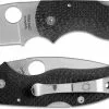 Spyderco Knives Spyderco C41CFFP5 Native 5 Lockback Folding Knife CPM S90V Blade Fluted Carbon Fiber Handle