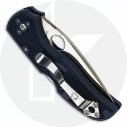 Spyderco Knives Spyderco Native 5 FRN Knife, S110V, SP-C41PDBL5 6 Spyderco Knives Spyderco Native 5 FRN Knife, S110V, SP-C41PDBL5 -Benchmade Knives Shop SP C41PDBL5 CLOSED BACK