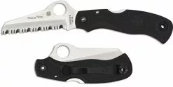 Spyderco Knives Spyderco Rescue 79mm, Black, SP-C45SBK -Benchmade Knives Shop SP C45SBK