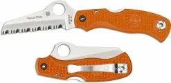 Spyderco Knives Spyderco Rescue 79mm, Orange, SP-C45SOR
