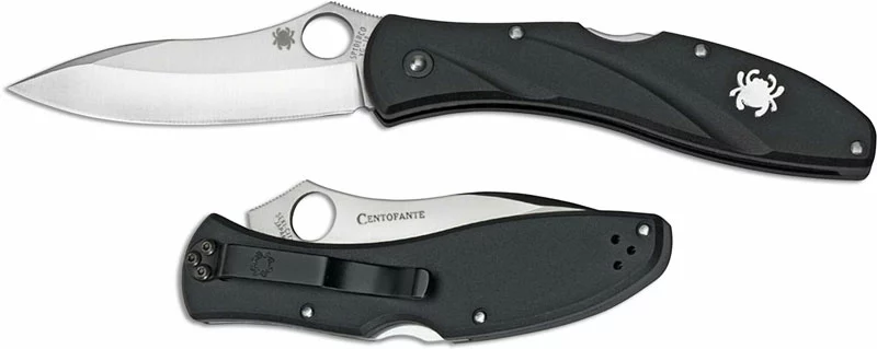 Spyderco Knives: Spyderco Centofante III Knife, SP-C66PBK3 4 Spyderco Knives: Spyderco Centofante III Knife, SP-C66PBK3 - Image 4