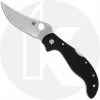 Spyderco Knives Spyderco Persian Folder 2 C83GP2 - VG-10 Upswept Blade - Black G10 - Discontinued Item - Serial Numbered - BNIB