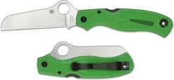 Spyderco Knives Spyderco Atlantic Salt Knife - C89FPGR - LC200N Sheepfoot - Green FRN - Lock Back -Benchmade Knives Shop SP C89FPGR