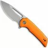 CIVIVI Knives CIVIVI Odium Knife C2010B - Stonewash D2 Drop Point - Orange G10 - Liner Lock Flipper Folder