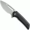 CIVIVI Knives CIVIVI Odium Knife C2010D - Stonewash D2 Drop Point - Black G10 - Liner Lock Flipper Folder