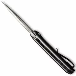 CIVIVI Knives CIVIVI Odium Knife C2010D - Stonewash D2 Drop Point - Black G10 - Liner Lock Flipper Folder -Benchmade Knives Shop WE C2010D TOP