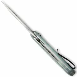 CIVIVI Knives CIVIVI Odium Knife C2010F - Stonewash D2 Drop Point - Natural G10 - Liner Lock Flipper Folder -Benchmade Knives Shop WE C2010F TOP