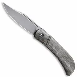 CIVIVI Knives CIVIVI Appalachian Drifter C2015C - Gray Stonewash S35VN Clip Point - Dark Green Micarta - Slip Joint Folder