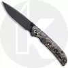 CIVIVI Knives CIVIVI Imperium C2106C - Black Stonewash Nitro-V - Shredded Carbon Fiber And Copper Shred Resin - Liner Lock - Front Flipper Folder