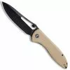 CIVIVI Knives CIVIVI Picaro C916B - Black Stonewash D2 Drop Point - Tan G10 - Liner Lock Folder