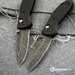 Benchmade Knives MODIFIED Benchmade Mini Griptilian Knife 556 - S30V - Acid Stonewash - Drop Point 11 Benchmade Knives MODIFIED Benchmade Mini Griptilian Knife 556 - S30V - Acid Stonewash - Drop Point -Benchmade Knives Shop benchmade modified MINI grips2